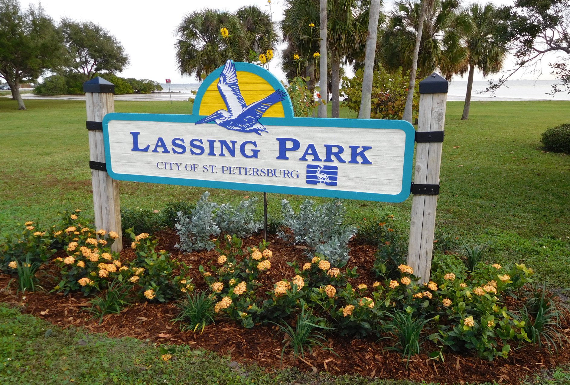 Lassing Park Sign