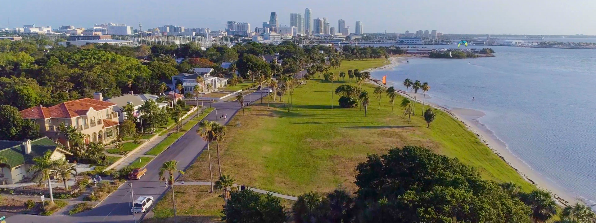 Spacious Waterfront Park